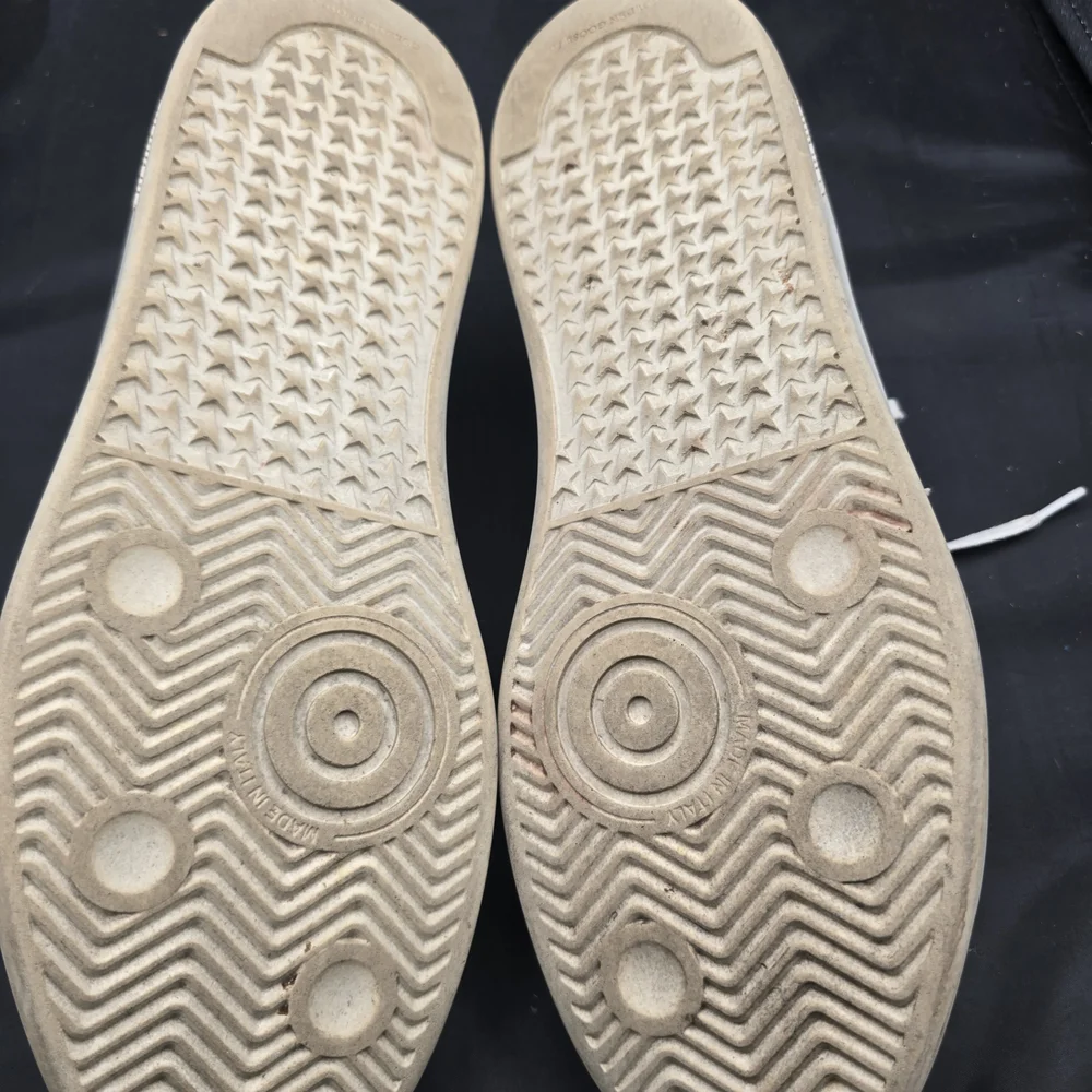 Golden Goose Women's White‎ and Silver Sneakers